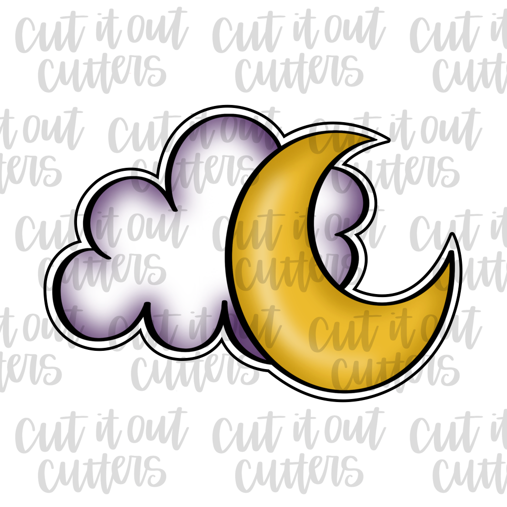 Midnight Moon Cookie Cutter