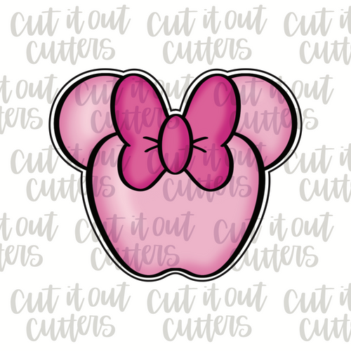 Mouse Apple Cookie Cutter