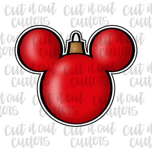 Mousey Ornament Cookie Cutter