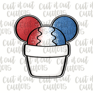 Mousey Snow Cone Cookie Cutter