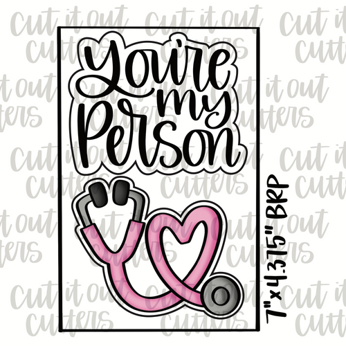 My Person & Stethoscope Cookie Cutter Set