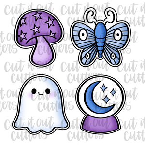 Mystical Witchy Mini Cookie Cutter Set
