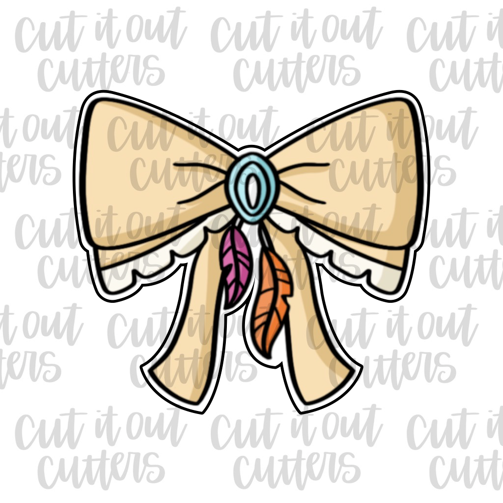 Nature Princess Bow Cookie Cutter