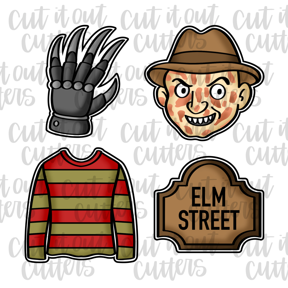Nightmare Movie Cookie Cutter Set