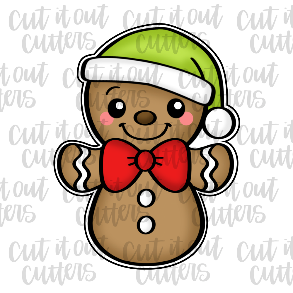 No Feet Gingy Cookie Cutter