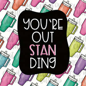 OutSTANding Cup - 2" Square Tags - Digital Download