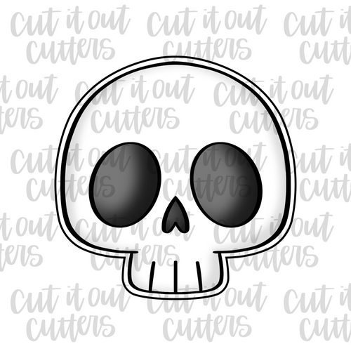 Perfect Skull Cookie Cutter