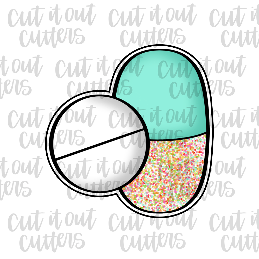 Pills Cookie Cutter