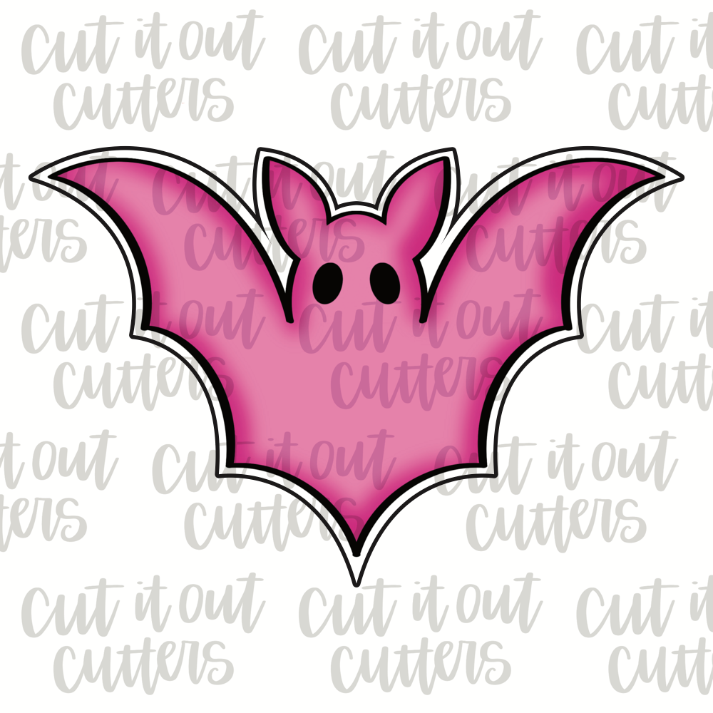 Pinky Bat Cookie Cutter – Cut It Out Cutters