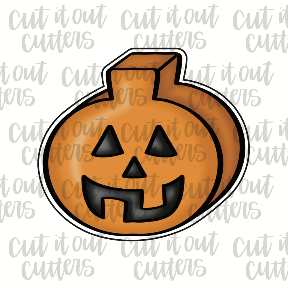 Pumpkin Snack Cake Cookie Cutter – Cut It Out Cutters