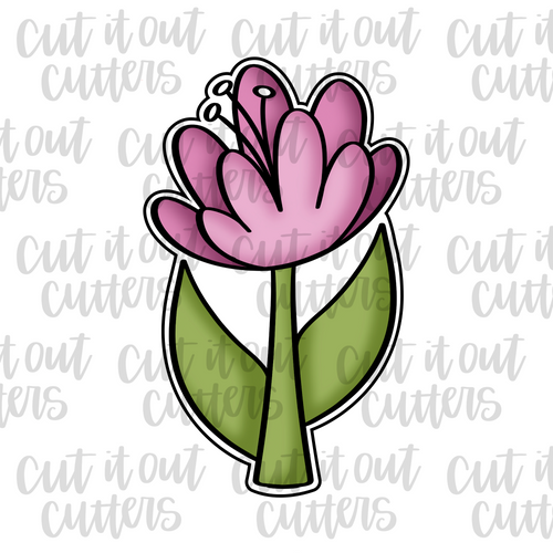Purple Flower Cookie Cutter