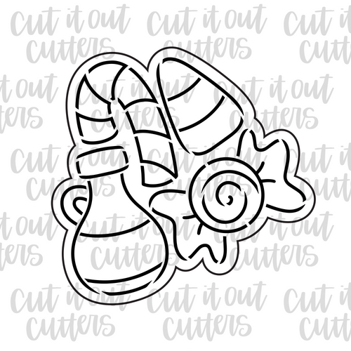 PYO Buddy's Food Group Cookie Cutter & Stencil