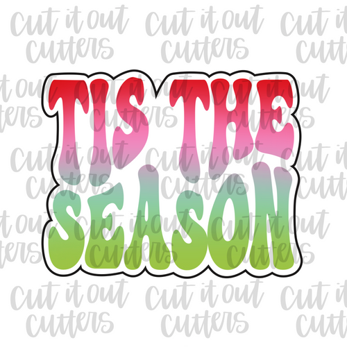 Retro Tis' The Season Cookie Cutter