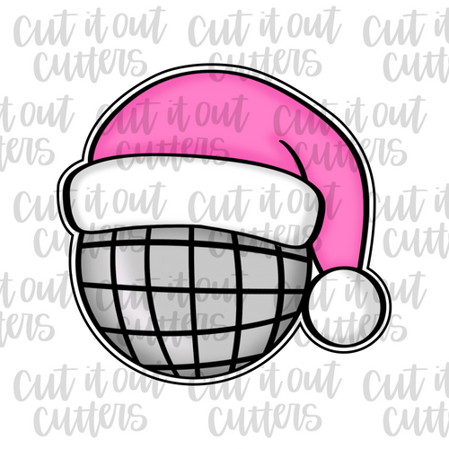 Santa Hat Disco Cookie Cutter