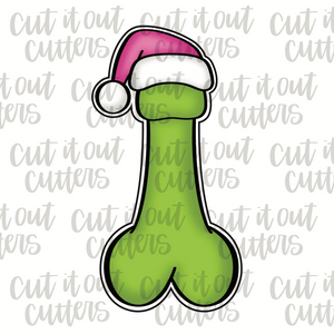 Adult Christmas Peens Cookie Cutter