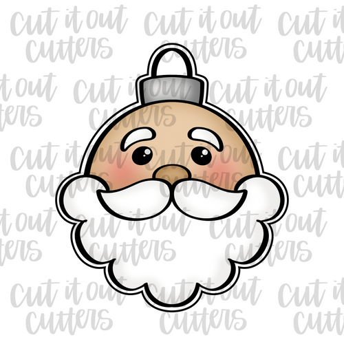 Santa Ornament Cookie Cutter