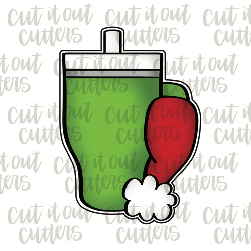 Santa's Cup Cookie Cutter
