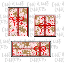 Load image into Gallery viewer, Set of 3 Presents Cookie Cutter Set