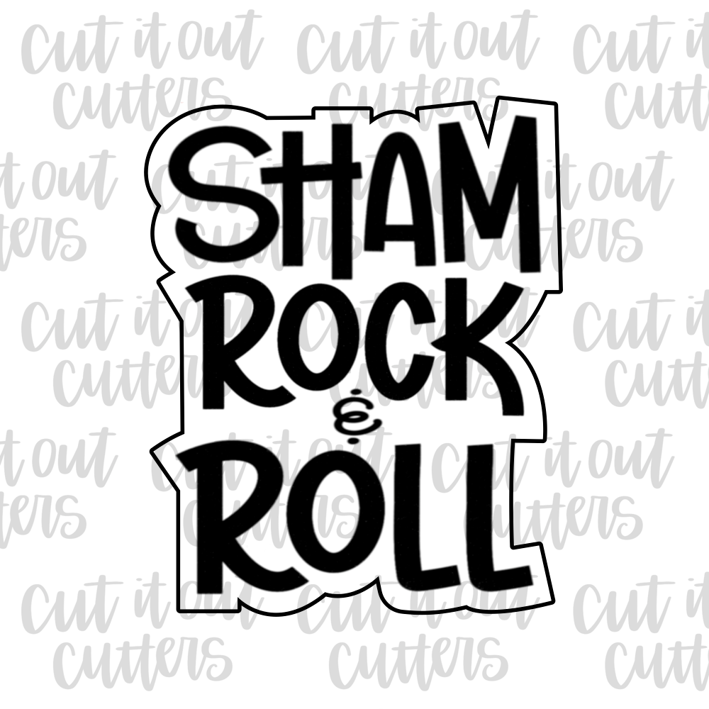 Sham Rock & Roll Cookie Cutter