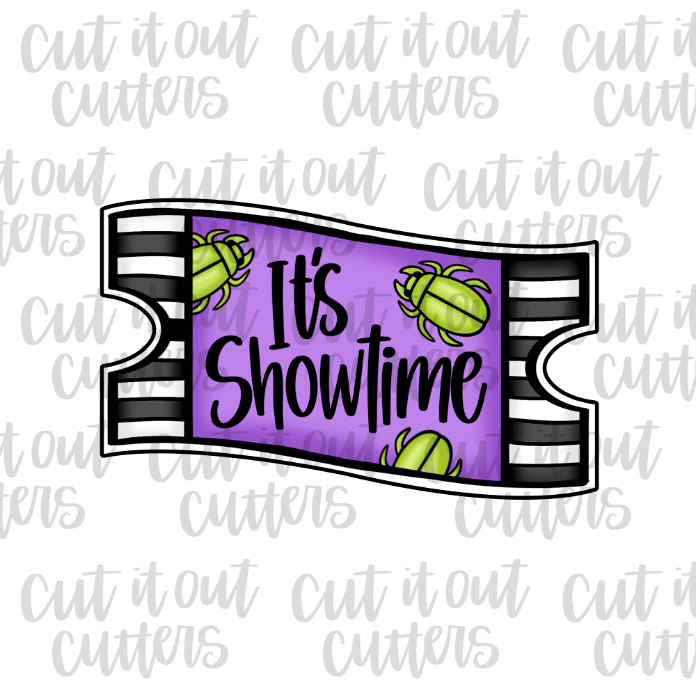 Showtime Ticket Cookie Cutter