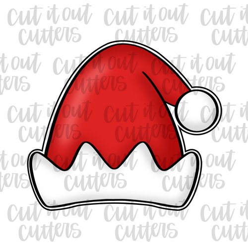 Simple Elf Hat Cookie Cutter