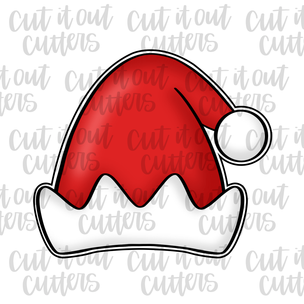 Simple Elf Hat Cookie Cutter