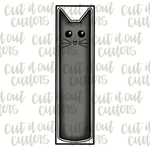 Skinny Cat Cookie Cutter
