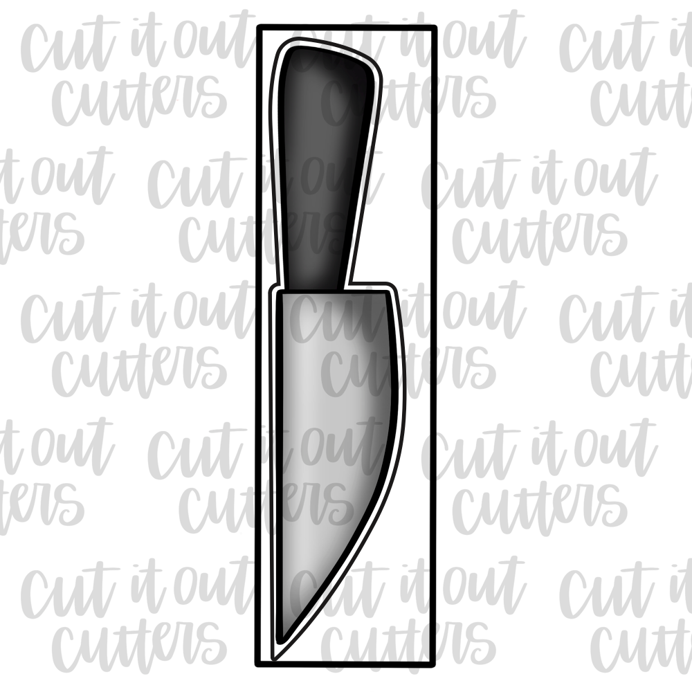 Skinny Knife Cookie Cutter – Cut It Out Cutters