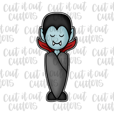 Sleeping Dracula Cookie Cutter