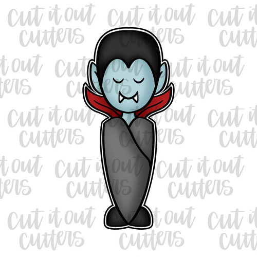 Sleeping Dracula Cookie Cutter