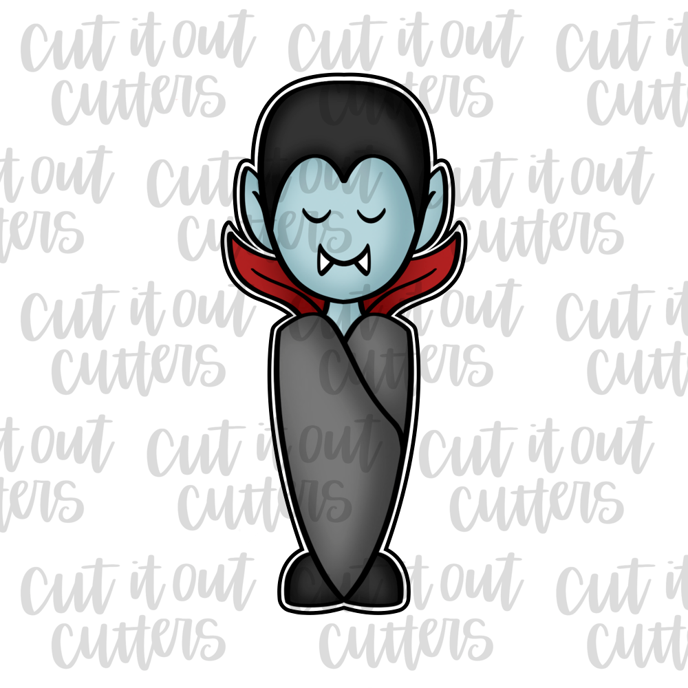 Sleeping Dracula Cookie Cutter