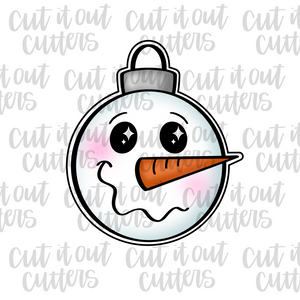 Snowman Ornament Cookie Cutter