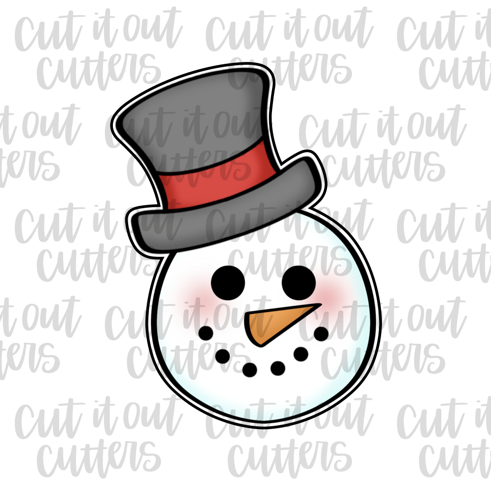 Snowman Pop Cookie Cutter