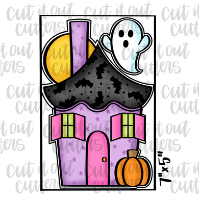 Spooky Haunted House Cookie Cutter Set