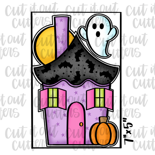 Spooky Haunted House Cookie Cutter Set