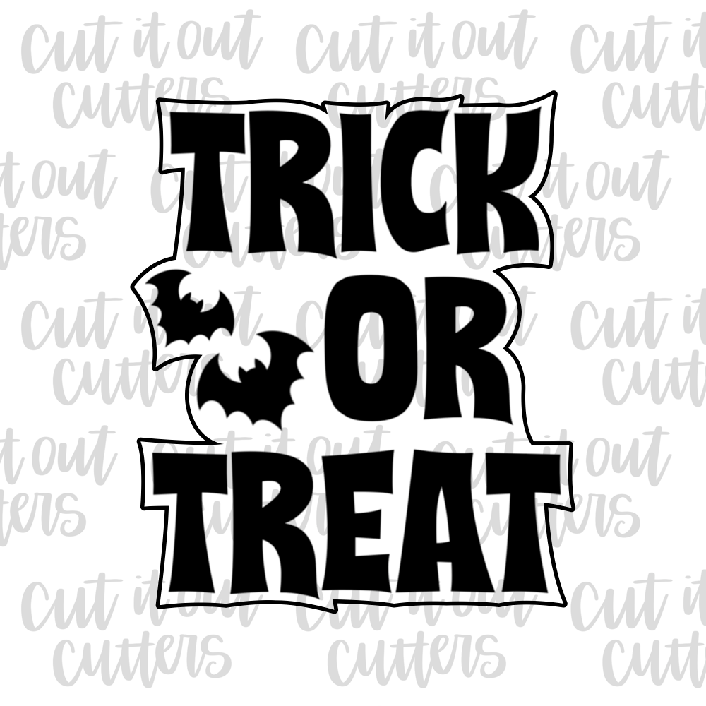 Spooky Trick Or Treat Cookie Cutter Cut It Out Cutters 3835