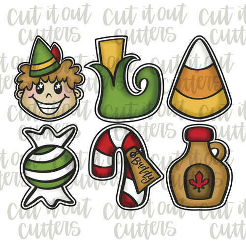 Spread Christmas Cheer Minis Cookie Cutter Set