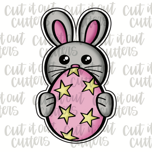 Star Egg Bunny Cookie Cutter