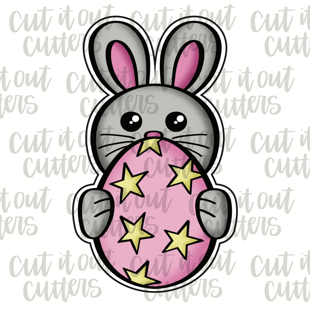 Star Egg Bunny Cookie Cutter