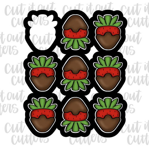 Strawberry Multi-Cutter Cookie Cutter