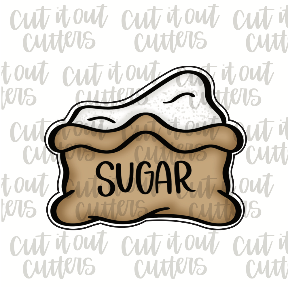 Sugar Bag Cookie Cutter