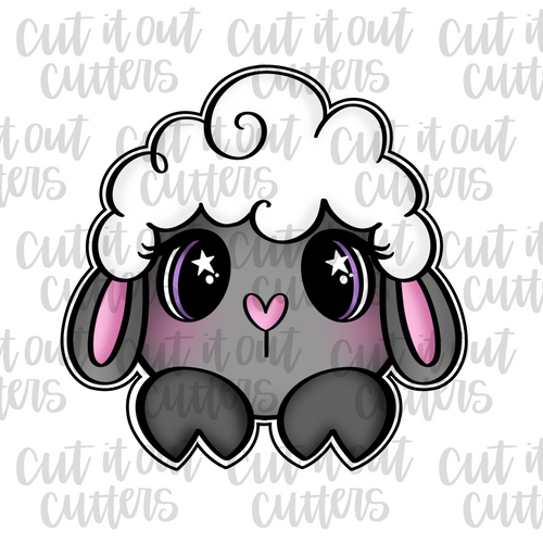 Sweetie Lamb Cookie Cutter