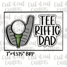 Load image into Gallery viewer, Tee-rific Dad &amp; Tee Cookie Cutter Set