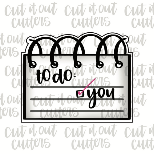 To Do List Cookie Cutter