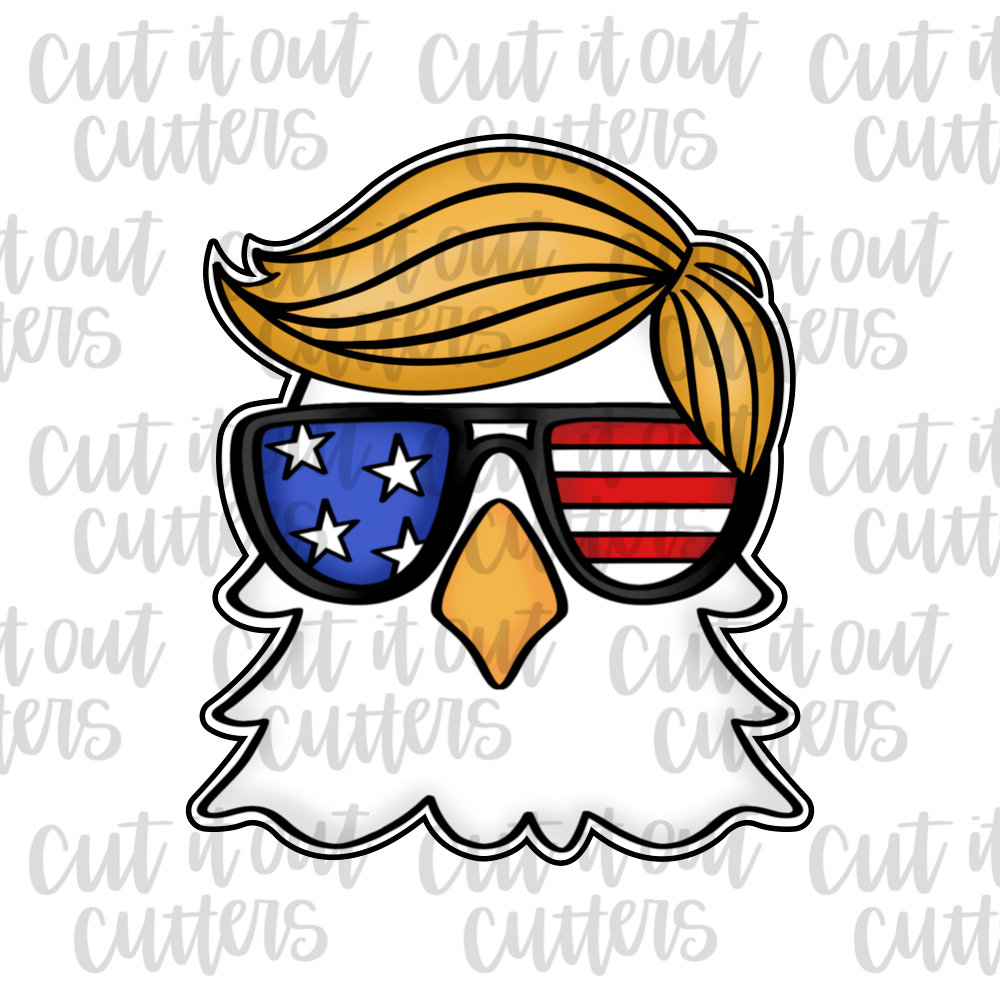 Trump Eagle Cookie Cutter