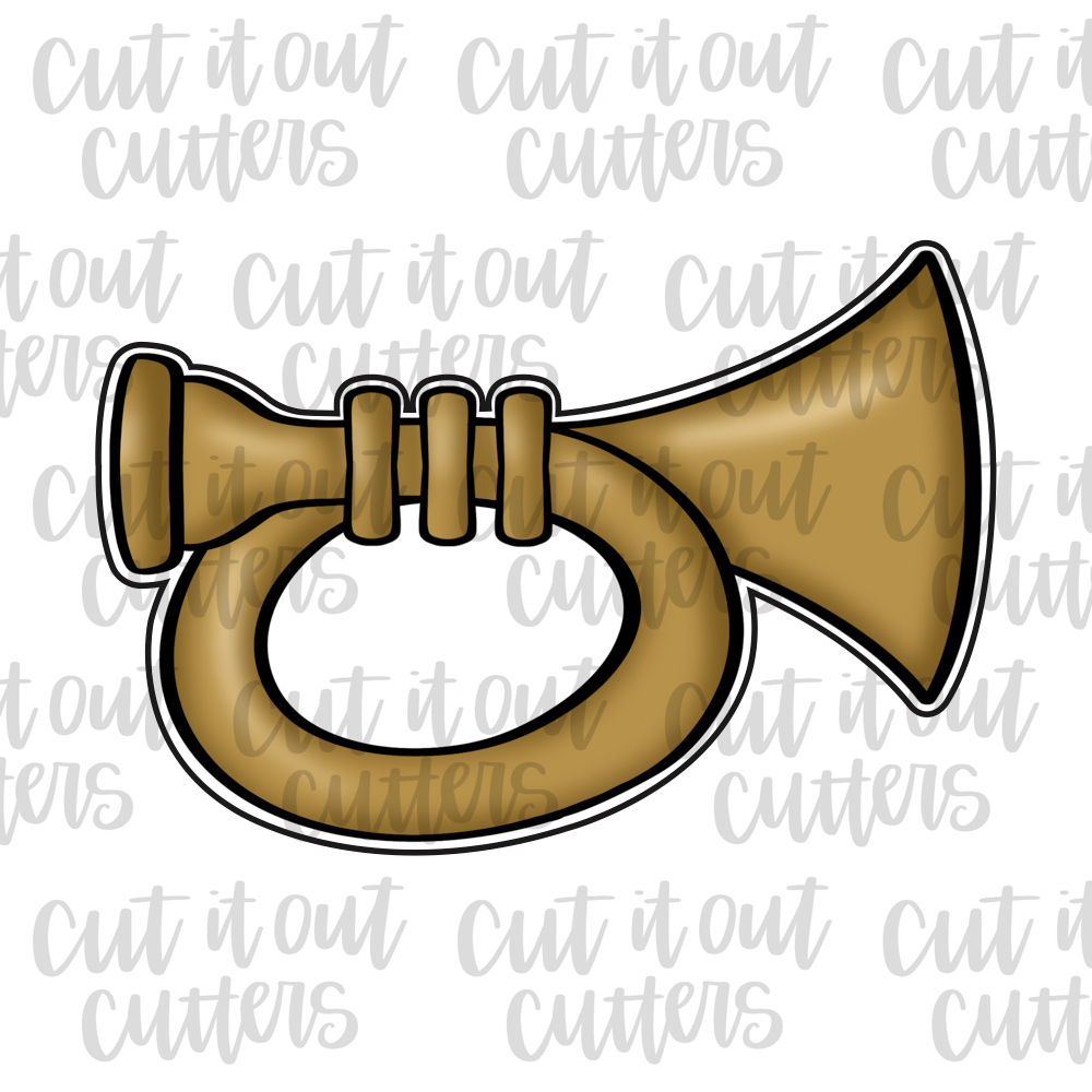 Trumpet Cookie Cutter