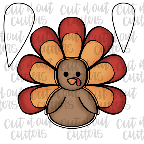 Turkey Platter Cookie Cutter Set
