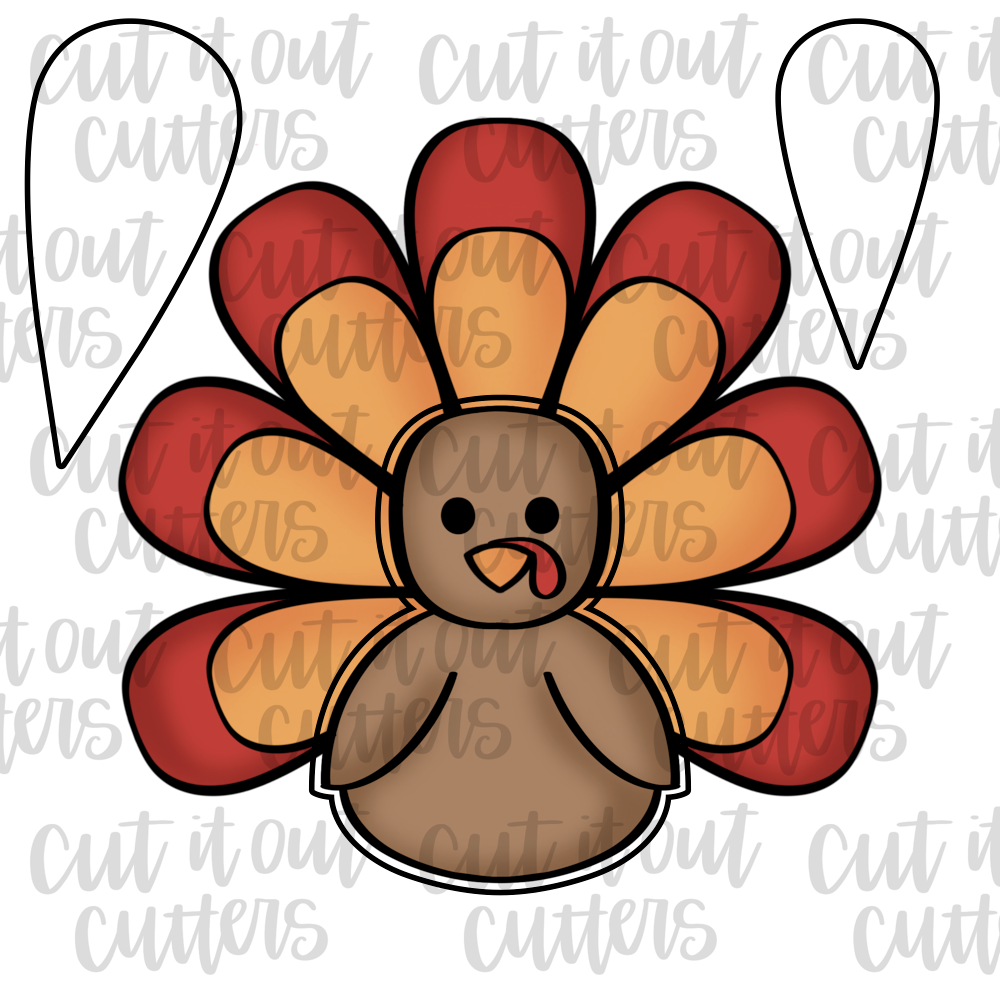 Turkey Platter Cookie Cutter Set