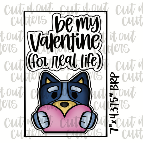 Valentine For Real Life & Dog Cookie Cutter Set