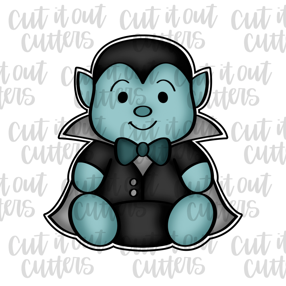 Vampire Plushie Cookie Cutter